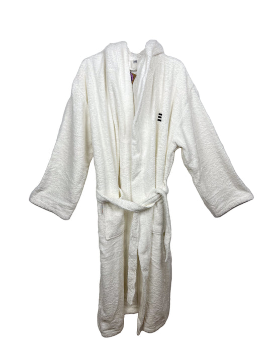 Frottier Bademantel mit Stick Bathrobe With Hood