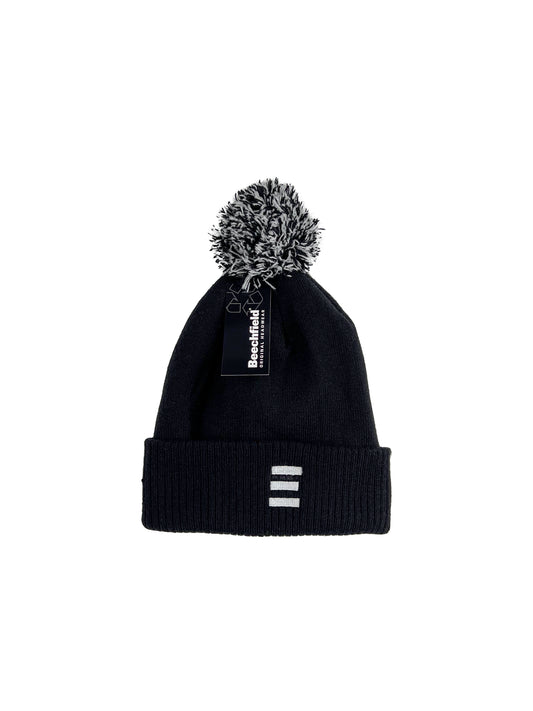 Bommelmütze mit Stick Beechfield Recycled Snowstar® Beanie