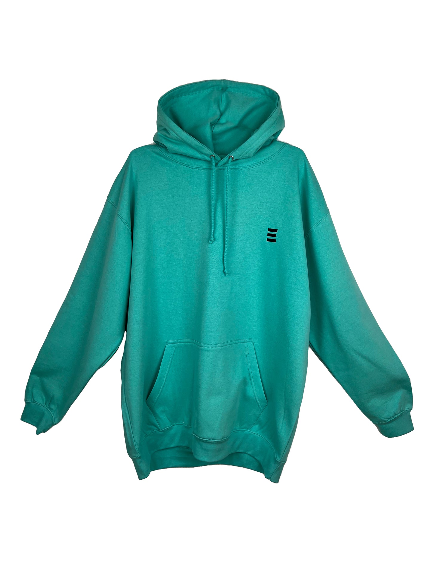 Hoodie türkis mit Stick College Hoodie